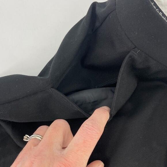 Christopher & Banks Chino Pants Women's 6 Black Mid-Rise Straight Leg Pockets - Picture 14 of 14